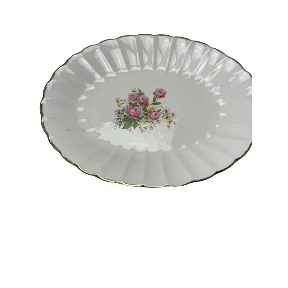 Vintage Floral Large Serving Dish - Picture 1 of 9